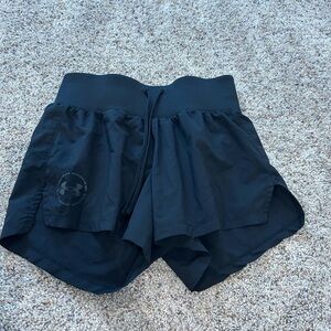 under armor high rise shorts